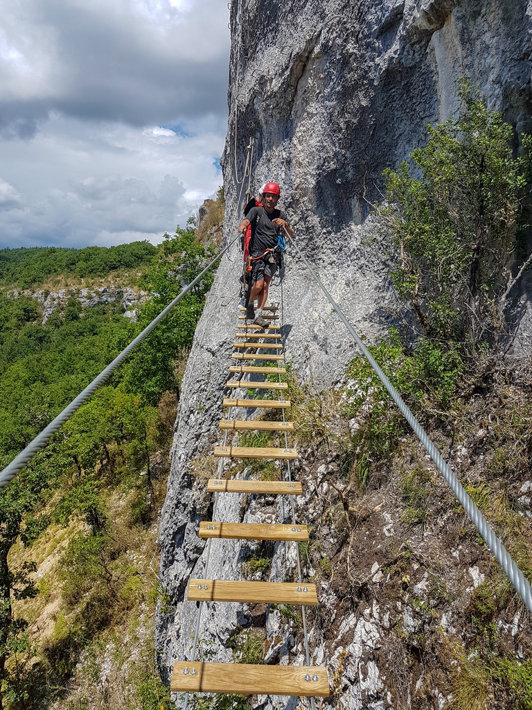 Via ferrata - Kalpaca à Conduché